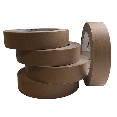 Хартиено тиксо кафяво - хармоника 30мм. Х 45м.