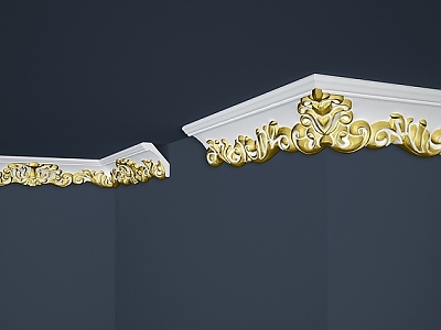 Перваз декоративен В-35 голд 63мм. х 52мм. 2м. 