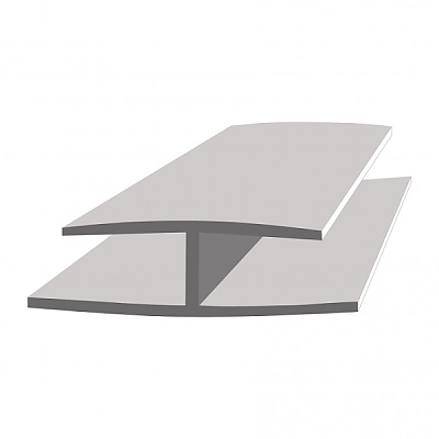 Профил PVC Свързващ бял 2.7м