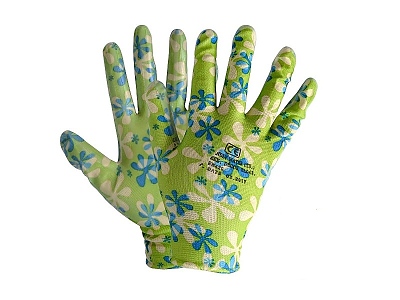 Градинарски ръкавици цветни 33343