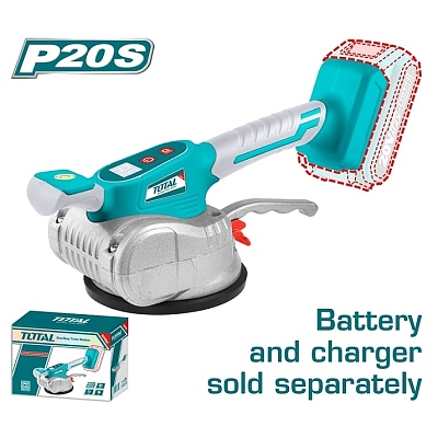 Акумулаторна вибрираща вендуза за плочки TOTAL, 20 V, без батерия TL TTVLI2010