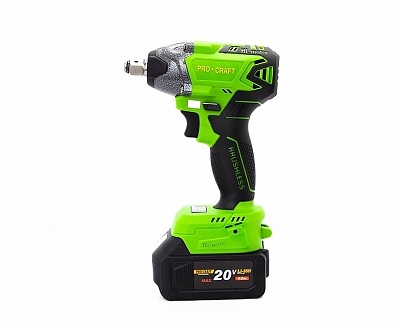 Гайковерт акум. безчетков PWA20 PROCRAFT
