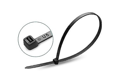 Кабелна стяжка 2.5х100 бяла