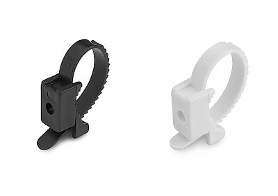 Скоба тип колан Ф33 бяла