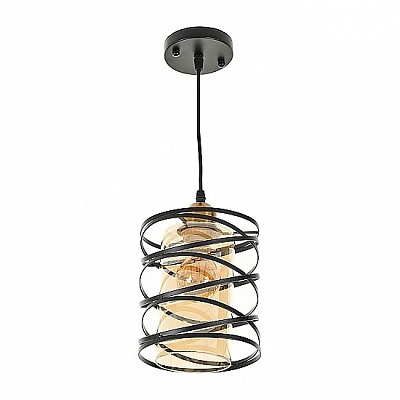 Пендел Noir, черен, elbulgaria, 1xe27, 2430/1P