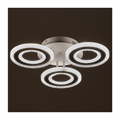 Осветително тяло ashley, бял, elbulgaria, led 90w, 3000K-4000K-6000K, 2484/90W