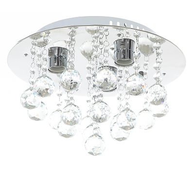 Кристален полилей, хром, elbulgaria, 3x40w, 879/3ch