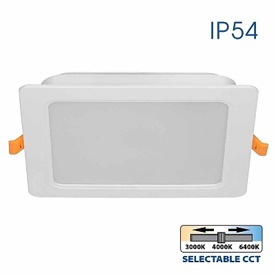 Луна LED KAPI LED ∙ 18W ∙ CCT DIP-SWITCH ∙ 3000K-4000K-6400K ∙ IP54