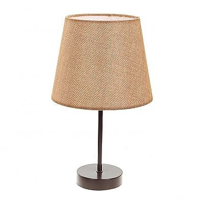Текстилна настолна лампа, крем, elbulgaria, 1x40w, 2067/cf m001