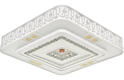 Осветително тяло Anika със смарт управление, бял, elbulgaria, led 85w, 3030T/85WS