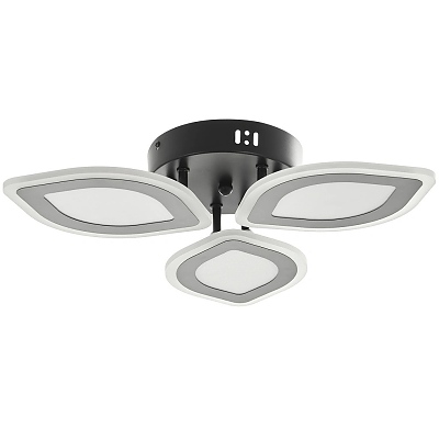 Осветително тяло Teal със смарт управление, черен, elbulgaria, led 90w, 3000-6000k, 2811BK/3T