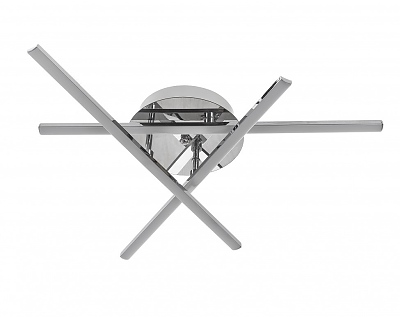 Метален Плафон, Хром, ElBulgaria, LED 30W, 4500K, 1812/50 CH