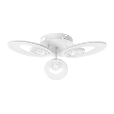 Осветително тяло issa, бял, elbulgaria, led 80w, 3000K-4000K-6000K, 2486/80W