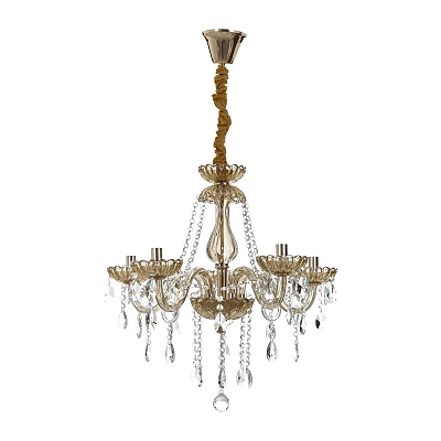 Кристален полилей, златен, elbulgaria, 5x40w, 1796/5 gd