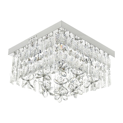 Кристален полилей Katalima, хром, elbulgaria, 4xe27, 2318/40 ch