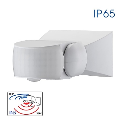 Инфрачервен сензор за движение двоен NEXO ∙ SR36 ∙ бял ∙ IP65