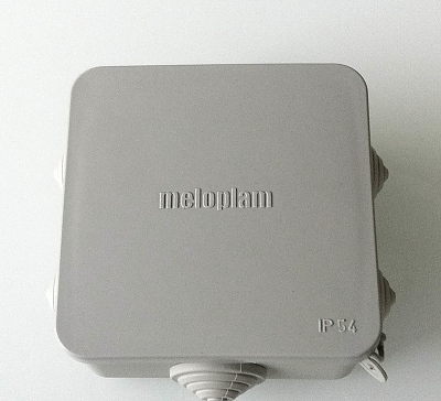 Разклонителна кутия  80 х 80 х 45 ПКОМ IP54 сива 