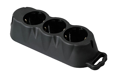 Съединител троен без кабел гумен 7126 АТРА