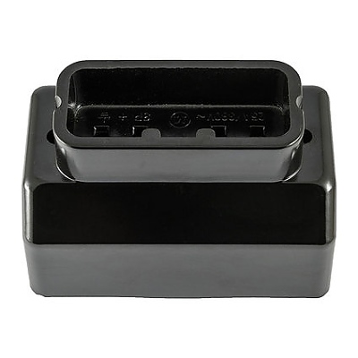 Контакт трифазен 3 х 25А/380V черен