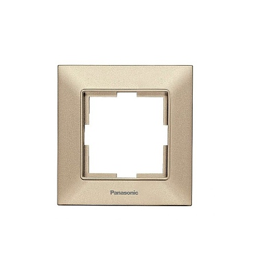 Рамка единична АРКЕДИЯ СЛИМ бРОНЗ / 801244