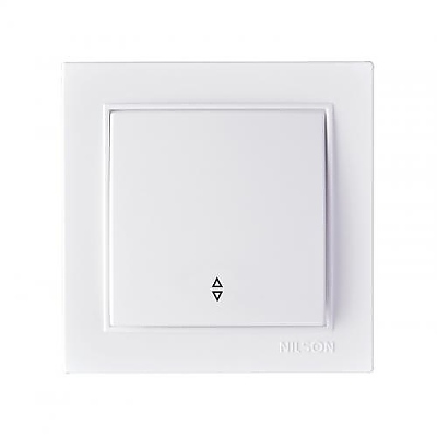 Ключ електрически девиаторен Сх.6 цвят Бял скрит монтаж Nilson Thor Нилсон