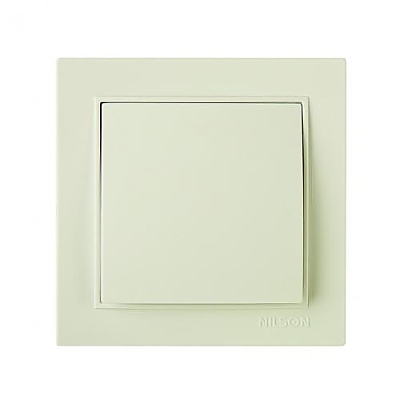 Ключ електрически единичен Сх.1 цвят Kрем Nilson Thor Нилсон