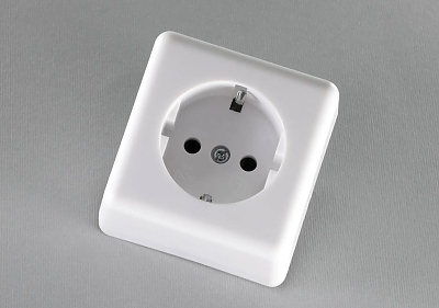 Контакт външен монтаж бял 6021,ТОДИ