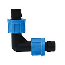 Капково коляно за лентов маркуч  Ф17 к-т 5бр /29461