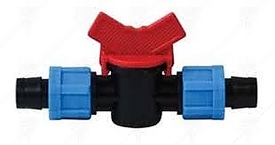 Капков кран за лентов маркуч Ф17 к-т 5бр/29455