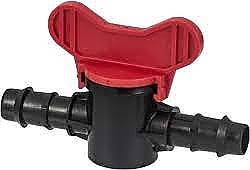 Капков кран оребрен Ф17 к-т 5 бр. 