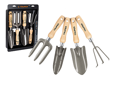 Инструменти градински мини 4части Truper 15030