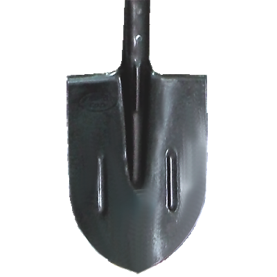 Лопата права с дръжка, безшевна, незалепваща повърхност