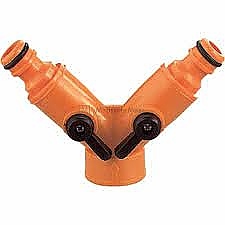 Разклонител за к-тори 2-ен+STOP 25286