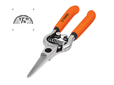 Ножица права тънка 152мм Truper 18456