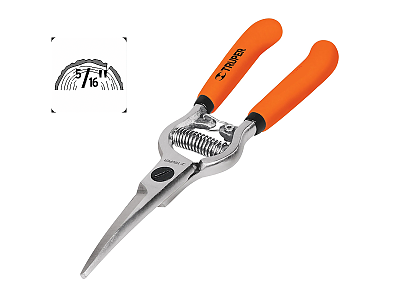 Ножица извита тънка 203мм Truper 18457