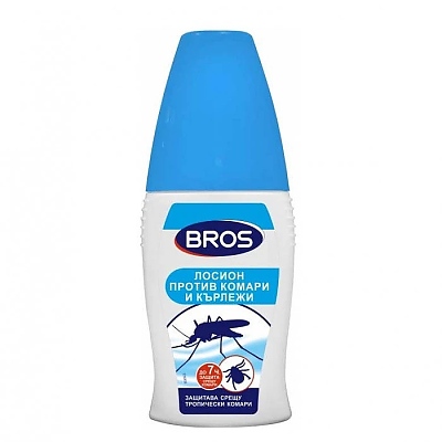 Лосион против кърлежи и комари Bros 50мл