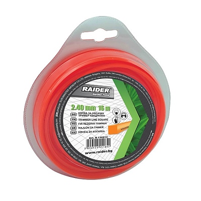 Корда за косачка тример квадратна 2.40mm х 15m