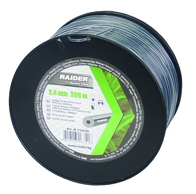 Корда за коса кръгла усилена 2.4мм х 260м. 