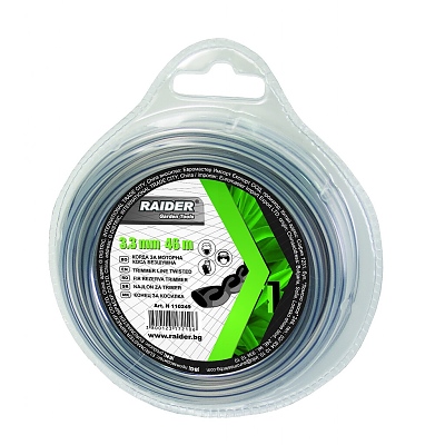 Корда 3.3мм. 46м. безшумна RAIDER 110249