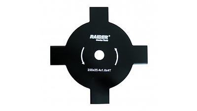 Нож за моторна коса 4 лъча ø255x25.4 mm