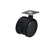 Колело мебелно с планка 50ММ спирачно к-т 4БР