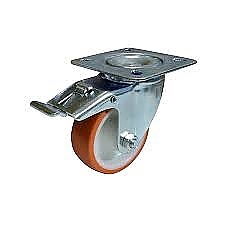 Колело спирачно 80ММ PU 100КГ PF /40944