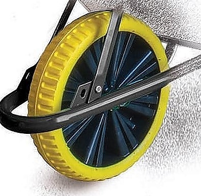 Колело за ръчна количка Limex LMX100121, твърдо, LMX021441