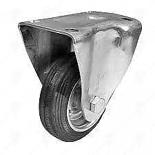 Колело стационарно 125ММ гума 150КГ PR 11138