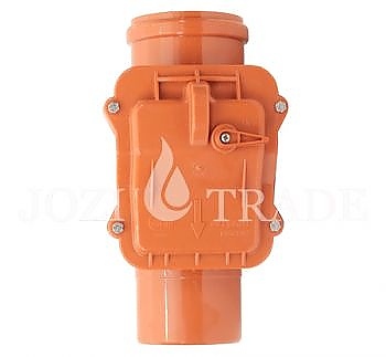 Пвц клапа оранжева 