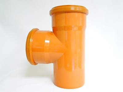 Пвц Т Ф110 разклонител оранжев с уплътнител 