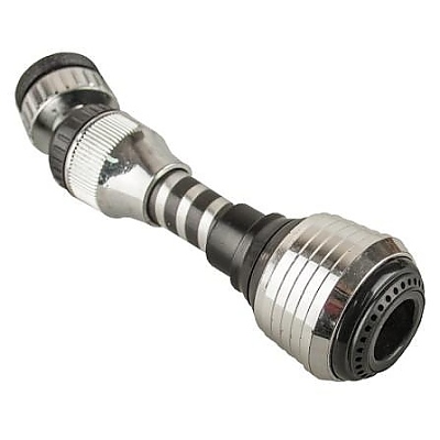 Удължител за чешма - черен подвижен