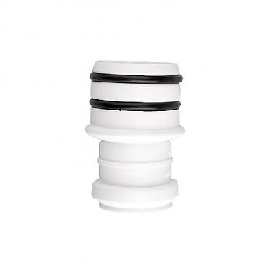 Редукция с двойно уплътнение Ø50 за тръба - Ø32мм с уплътнение /право/ - 75мм