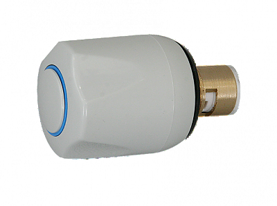 Комплект Искър white - затварящ механизъм обикновен + ръкохватка /9197