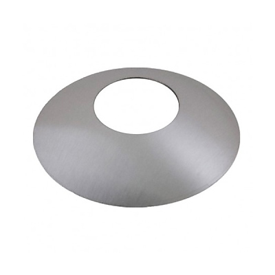 Розетка хром 3/4широка периферия изпъкнала / 808